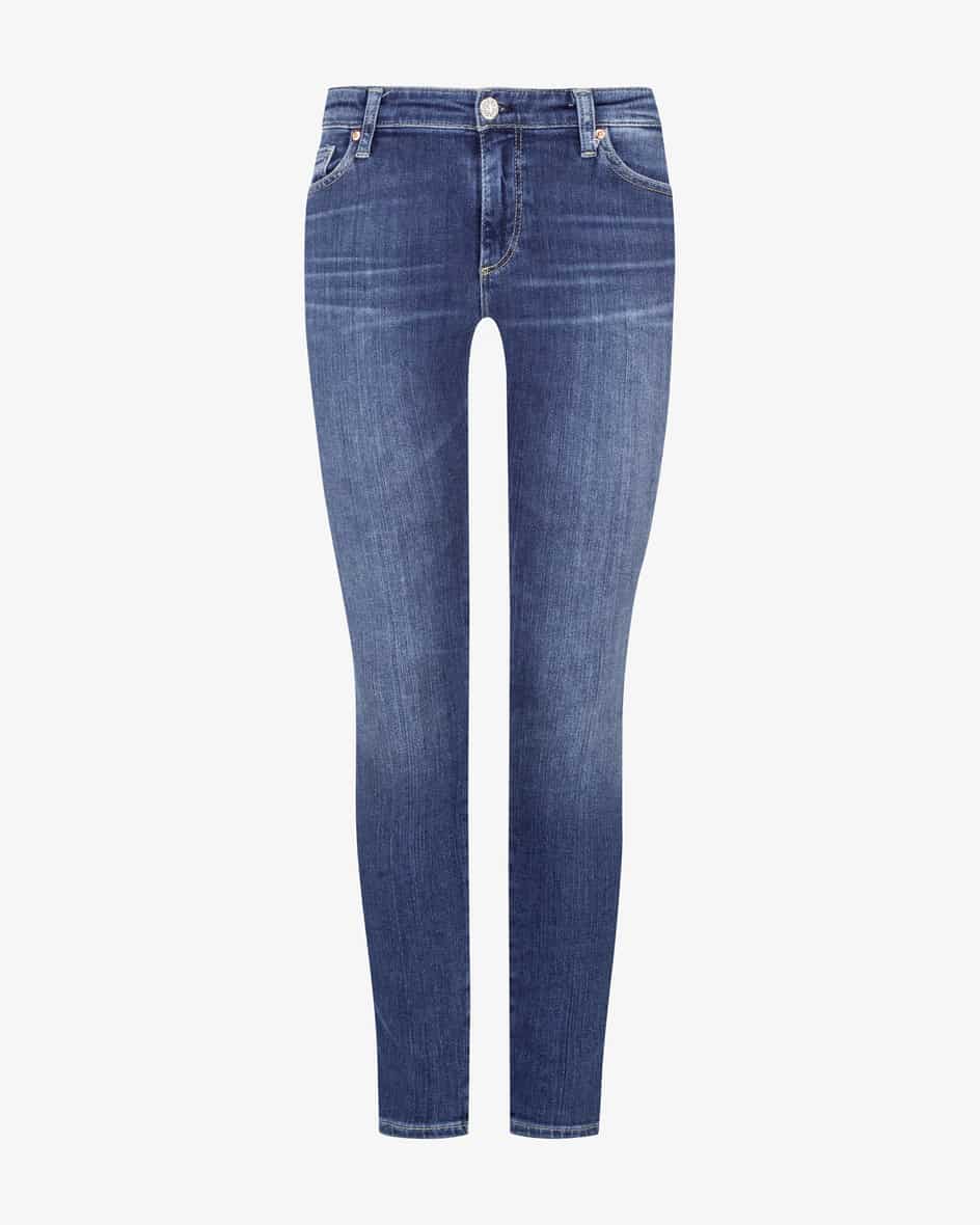 The Legging Jeans Super Skinny für Damen von AG Jeans in Blau. Das Modellbegeistert dank dem elastischen Baumwoll-Mix