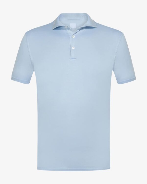 Zero Polo-Shirt für Herren von Fedeli in Hellblau. Made in Italy - Dankhochwertiger Verarbeitung und klassischen Details überzeugt das modische.... Mehr Details bei Lodenfrey.com!