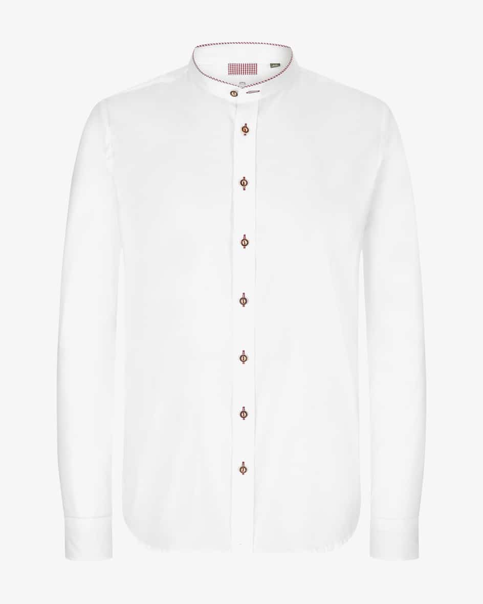 Trachtenhemd für Herren von LODENFREY in Weiß und Bordeaux. Zeitlos und stilvollzugleich besticht das traditionelle Modell aus hochwertiger Baumwolle.... Mehr Details bei Lodenfrey.com!