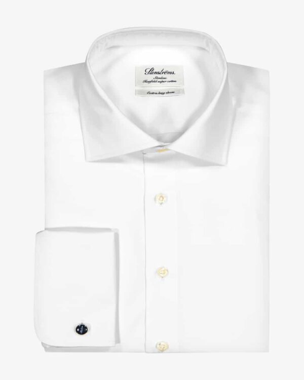 Businesshemd Slimline für Herren von Stenströms in Weiß. Die schmale Passformund dank der Twofold-Baumwolle präsentiert sich das zeitlose Hemd in.... Mehr Details bei Lodenfrey.com!