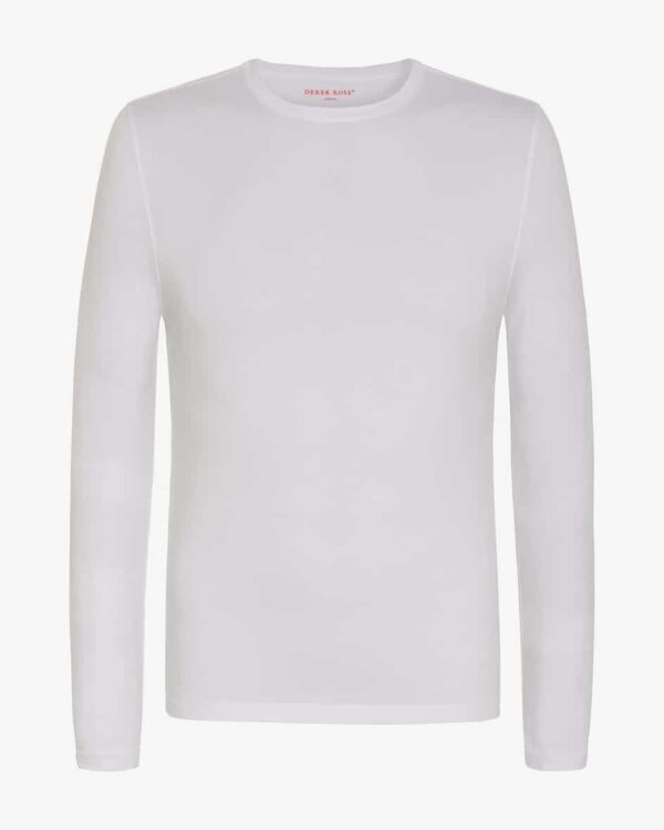 Longsleeve für Herren von Derek Rose in Weiß. Für klassische Casual-Looks - Daszeitlose Shirt besticht durch elastische Qualität und puristische.... Mehr Details bei Lodenfrey.com!