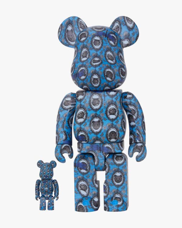 100% und 400% Robe Japonica Figuren-Set von Bearbrick in Blau