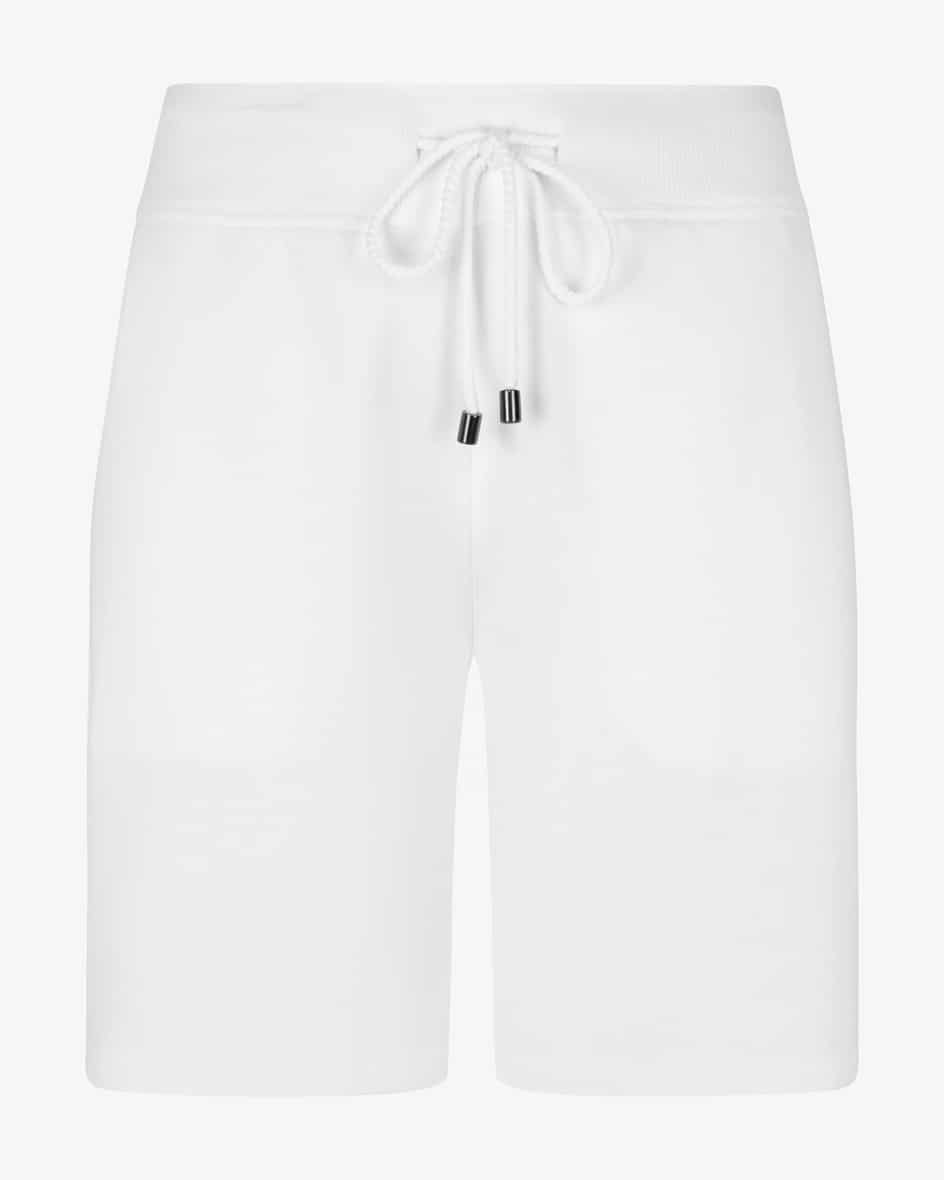 Sweatshorts für Damen von Juvia in Weiß. Die besonders weiche Stoff-Qualitätsorgt für eine angenehme Haptik