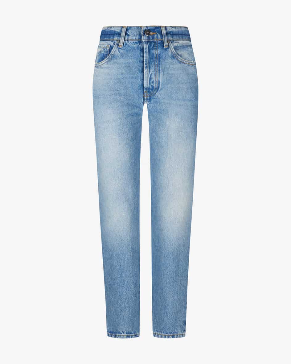 7/8-Jeans für Damen von Anine Bing in Blau. Mit geradem