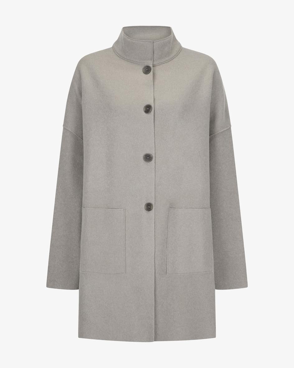 Cashmere-Mantel für Damen von Lunaria in Grau. Das Modell in angesagterOversize-Passform überzeugt dank dem schlichten Design als.... Mehr Details bei Lodenfrey.com!