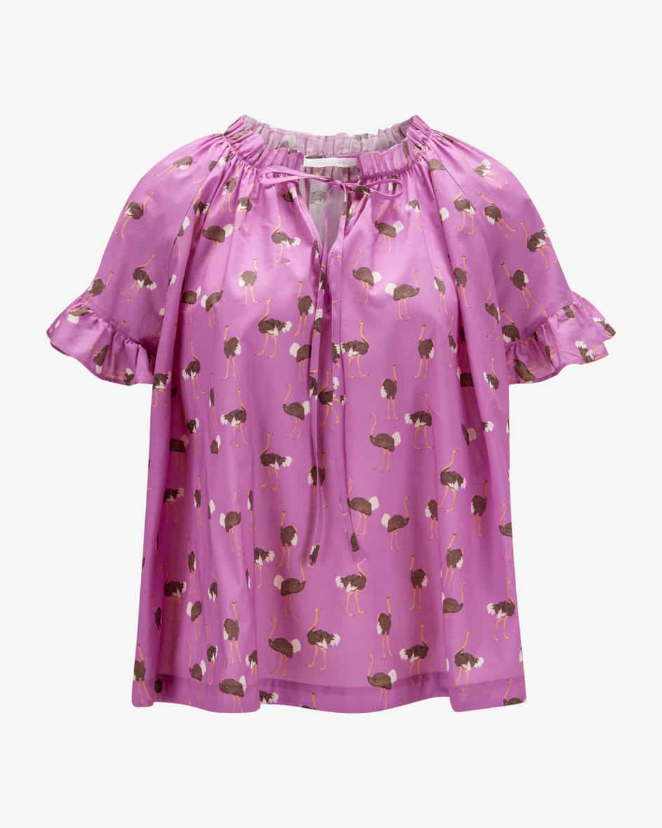 Beal Bluse für Damen von Robert Friedman in Fuchsia. Das Modell besticht mitangenehmer Baumwoll-Qualität