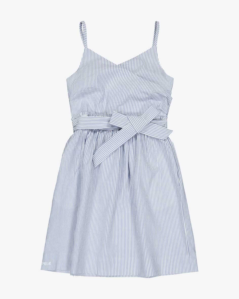Mädchen-Kleid von Polo Ralph Lauren in Hellblau und Weiß. Das verspielte Modellaus leichter Baumwoll-Qualität wird durch das raffinierte.... Mehr Details bei Lodenfrey.com!
