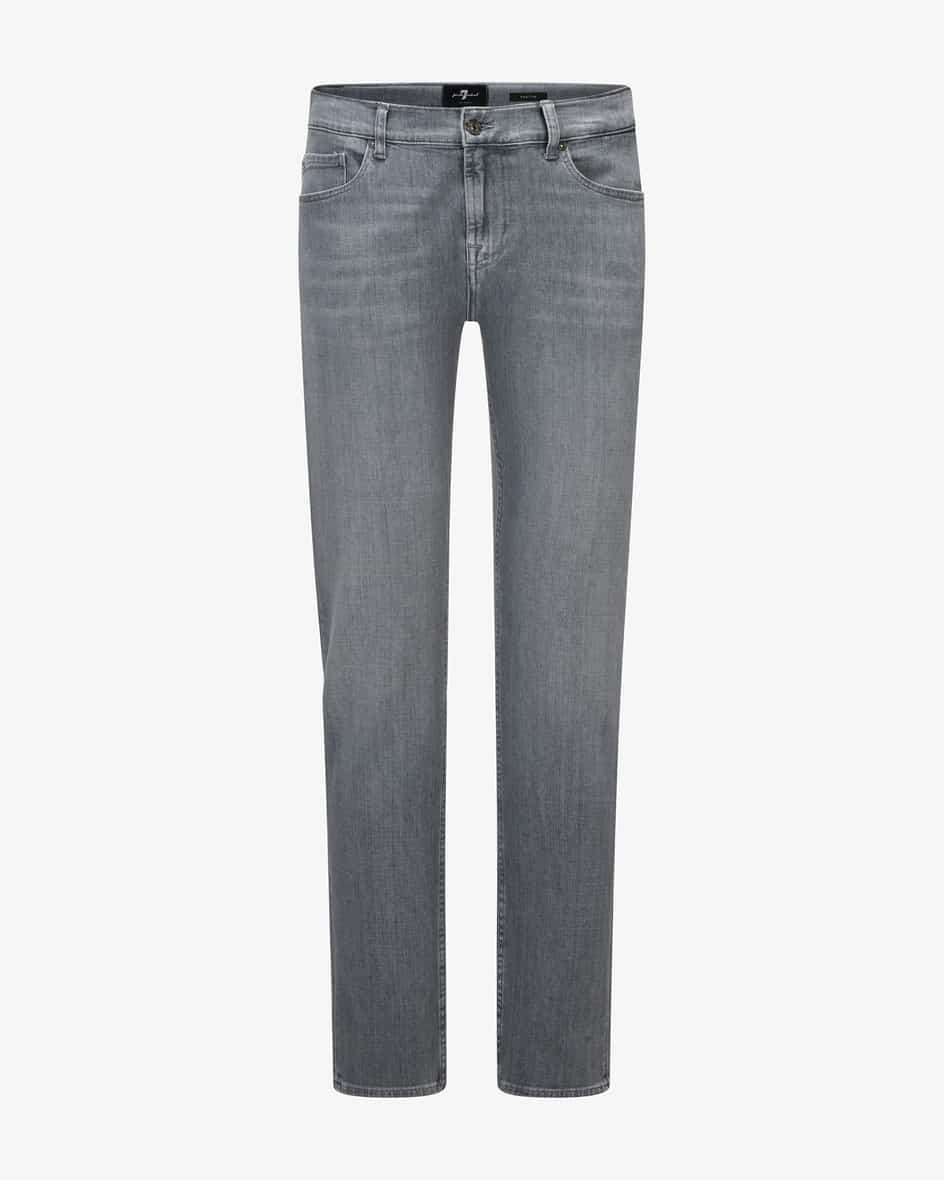 Paxtyn Jeans für Herren von 7 For All Mankind in Grau. Dank der schmalenPassform begeistert das Modell als modischer Casual-Favorit