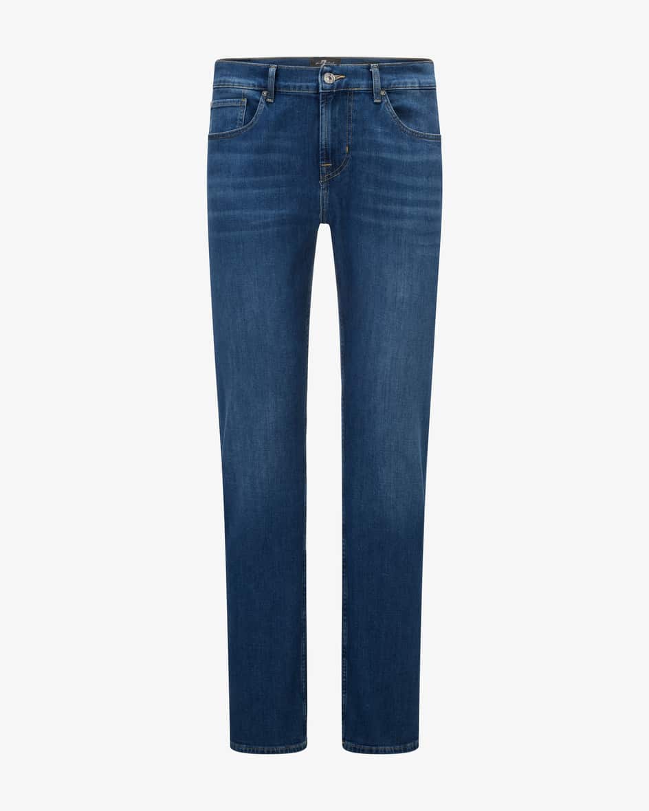 Slimmy Jeans für Herren von 7 for All Mankind in Blau. Zeitlos und modischzugleich begeistert das dezent zulaufende Modell in angenehmer.... Mehr Details bei Lodenfrey.com!