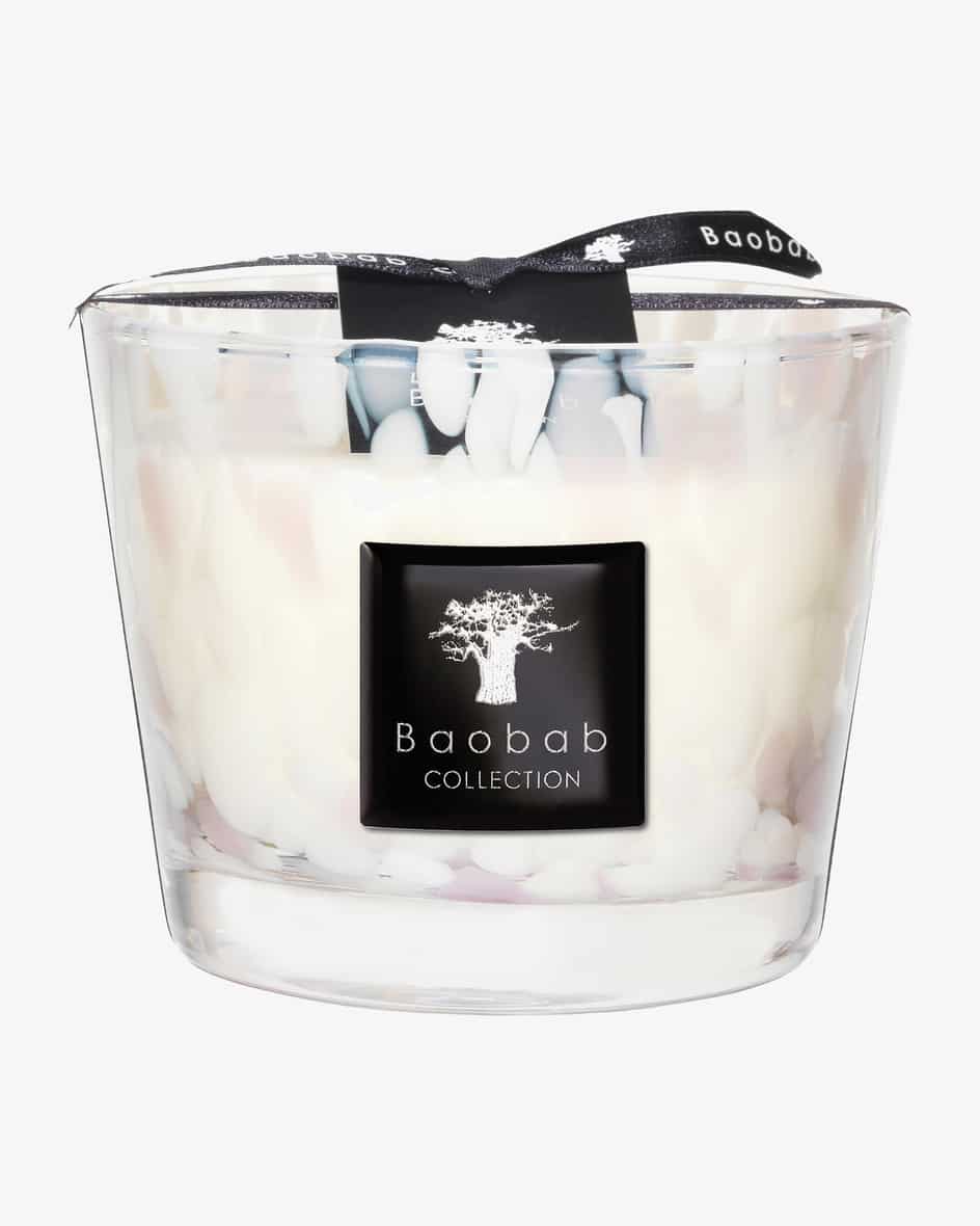 Baobab  – Pearls White Max 10 Kerze | Unisex