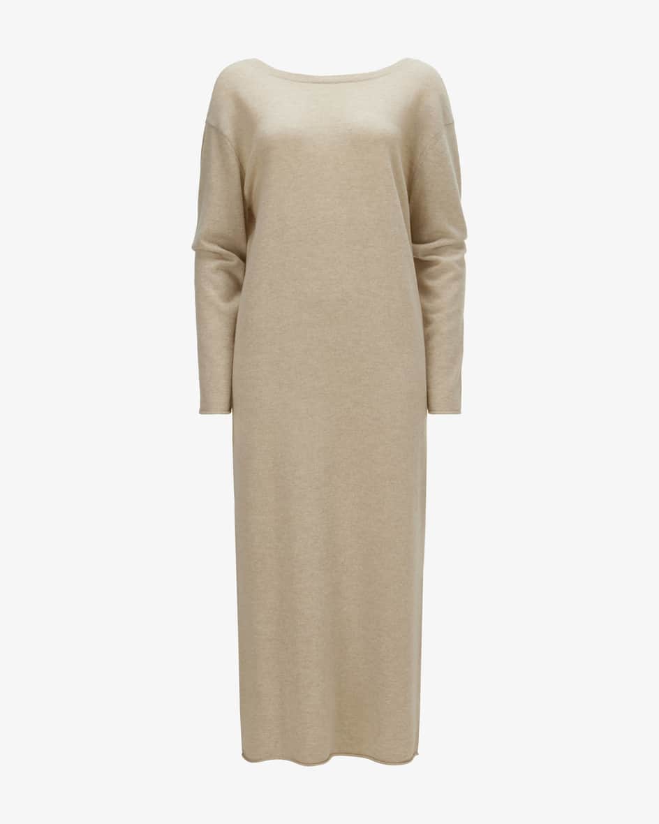 Tarin Cashmere-Strickkleid für Damen von Lisa Yang in Sand. Dank der Verwendungvon hochwertigem Cashmere überzeugt das Modell mit feiner