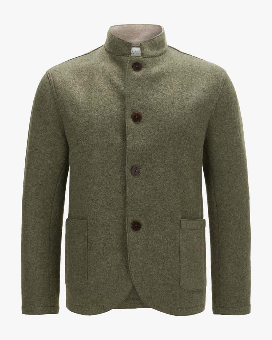 Cashmere-Jacke für Herren von Lunaria in Oliv. Modisch und stilvoll zugleichpräsentiert sich das Modell aus hochwertiger Cashmere-Qualität mit.... Mehr Details bei Lodenfrey.com!