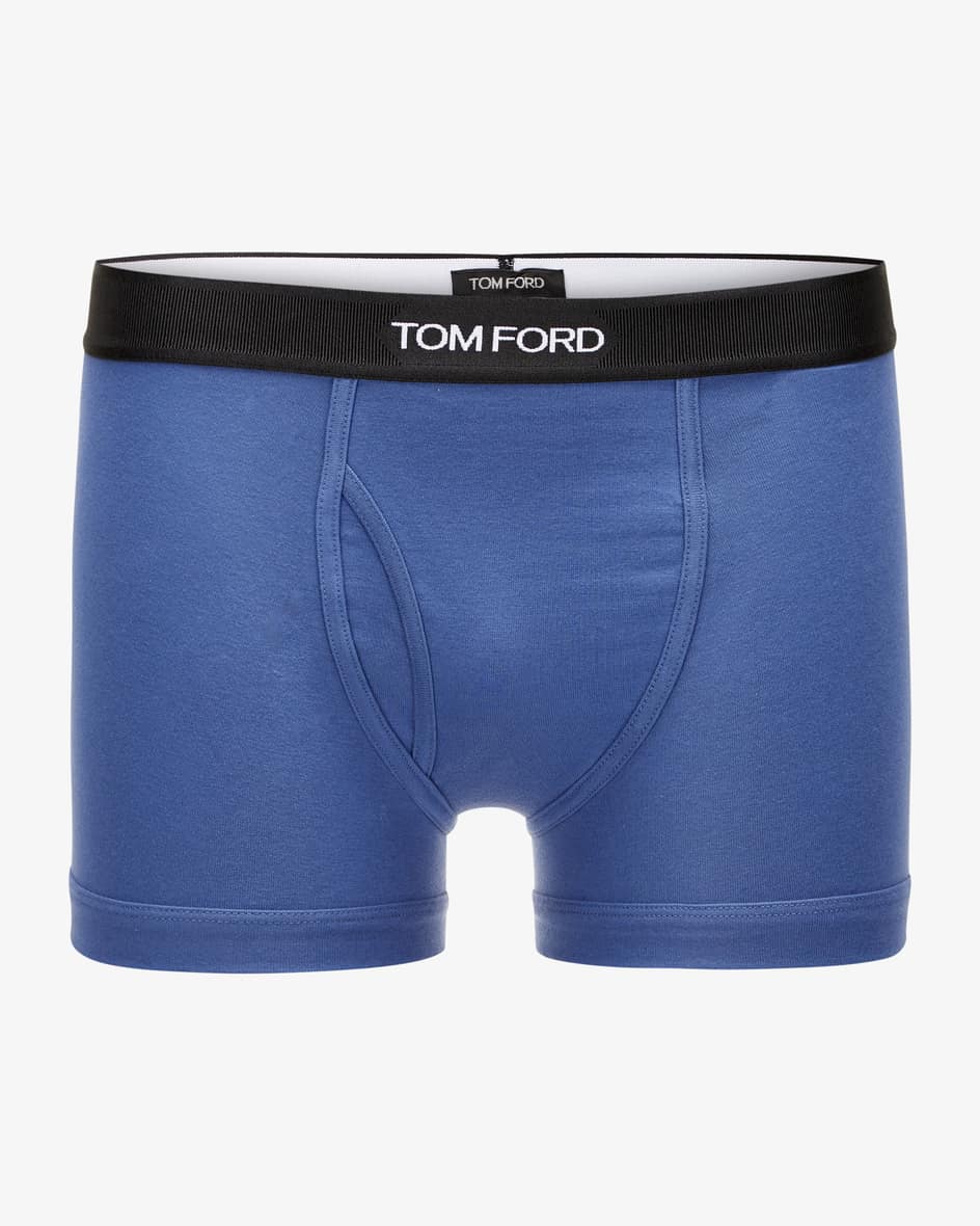 Boxerslip für Herren von Tom Ford in Blau. Das minimalistische Design inKombination mit dem elastischen
