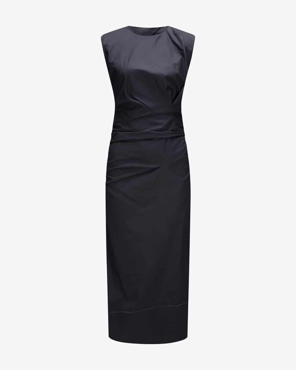 Draped Sophistication Kleid für Damen von Dorothee Schumacher in Nachtblau. DasModell aus angenehmer Baumwoll-Qualität wird durch raffinierte.... Mehr Details bei Lodenfrey.com!