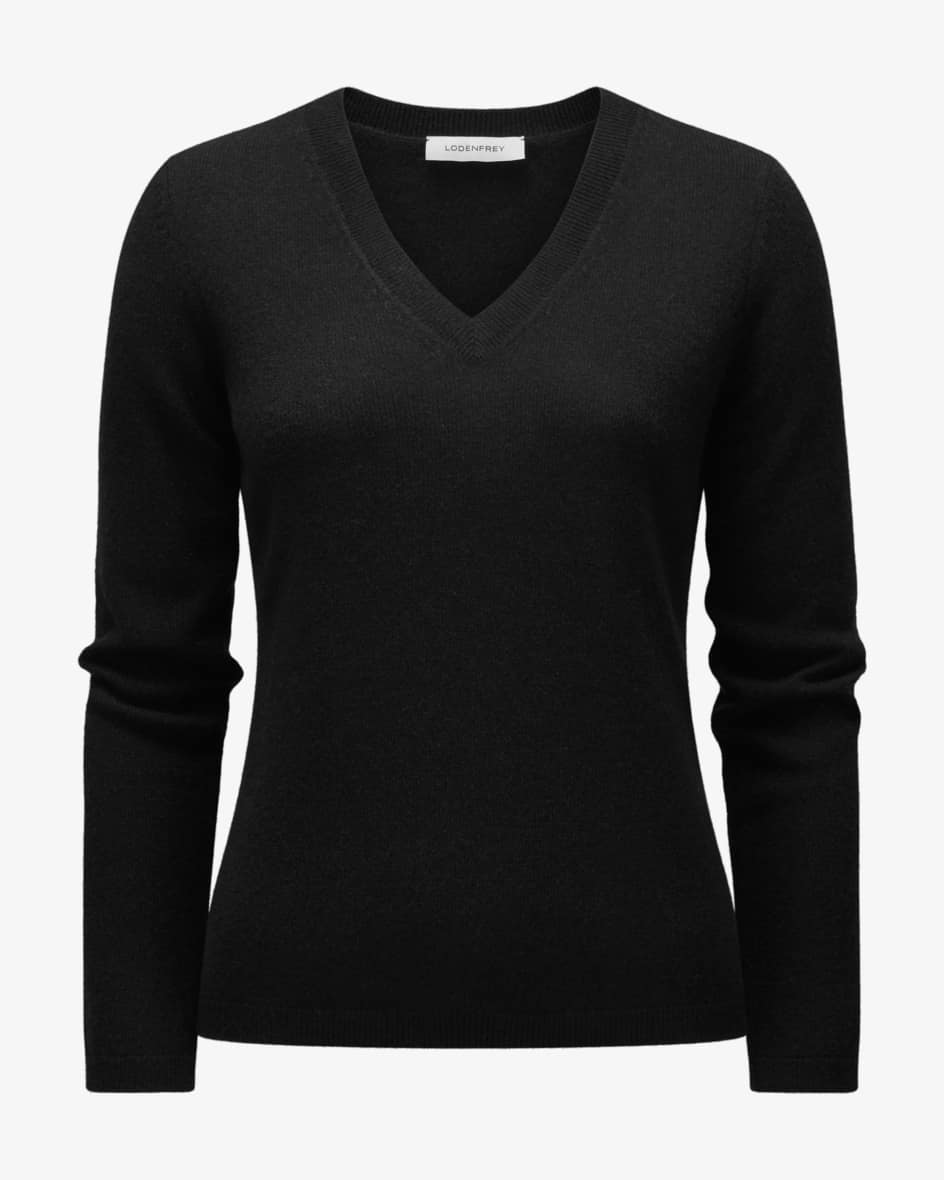 Cashmere-Pullover für Damen von LODENFREY in Schwarz. Das schmale Modellbesticht dank der hochwertigen Cashmere-Qualität sowie dem feinen.... Mehr Details bei Lodenfrey.com!