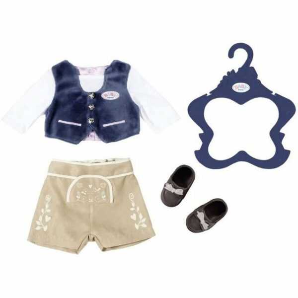 Zapf Creation® Puppen Accessoires-Set Zapf 824511 - BABY born - Trachten-Outfit, Junge, 43 cm