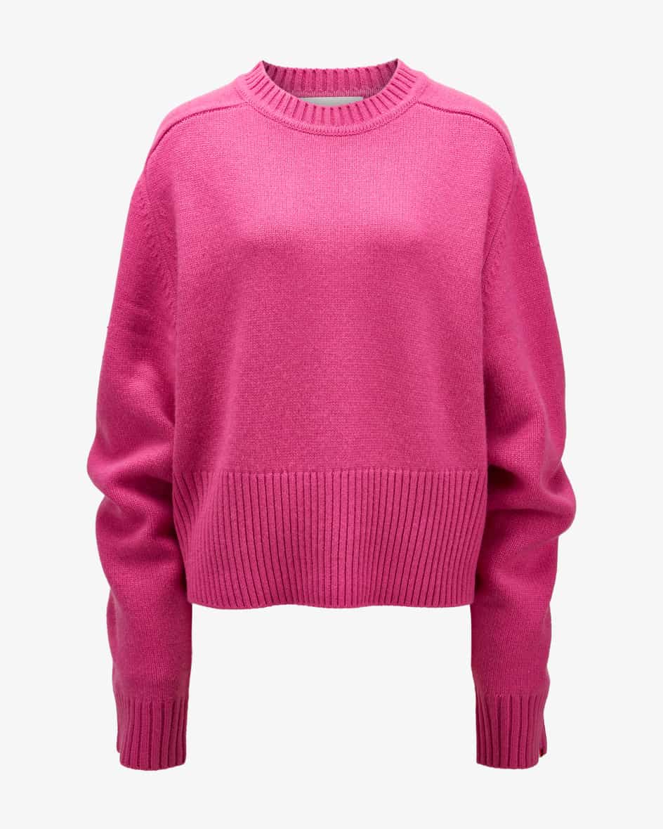 Cashmere-Pullover für Damen von Extreme Cashmere in Pink. Für luxuriöseTragemomente – Das hochwertige Cashmere-Modell mit breiten.... Mehr Details bei Lodenfrey.com!