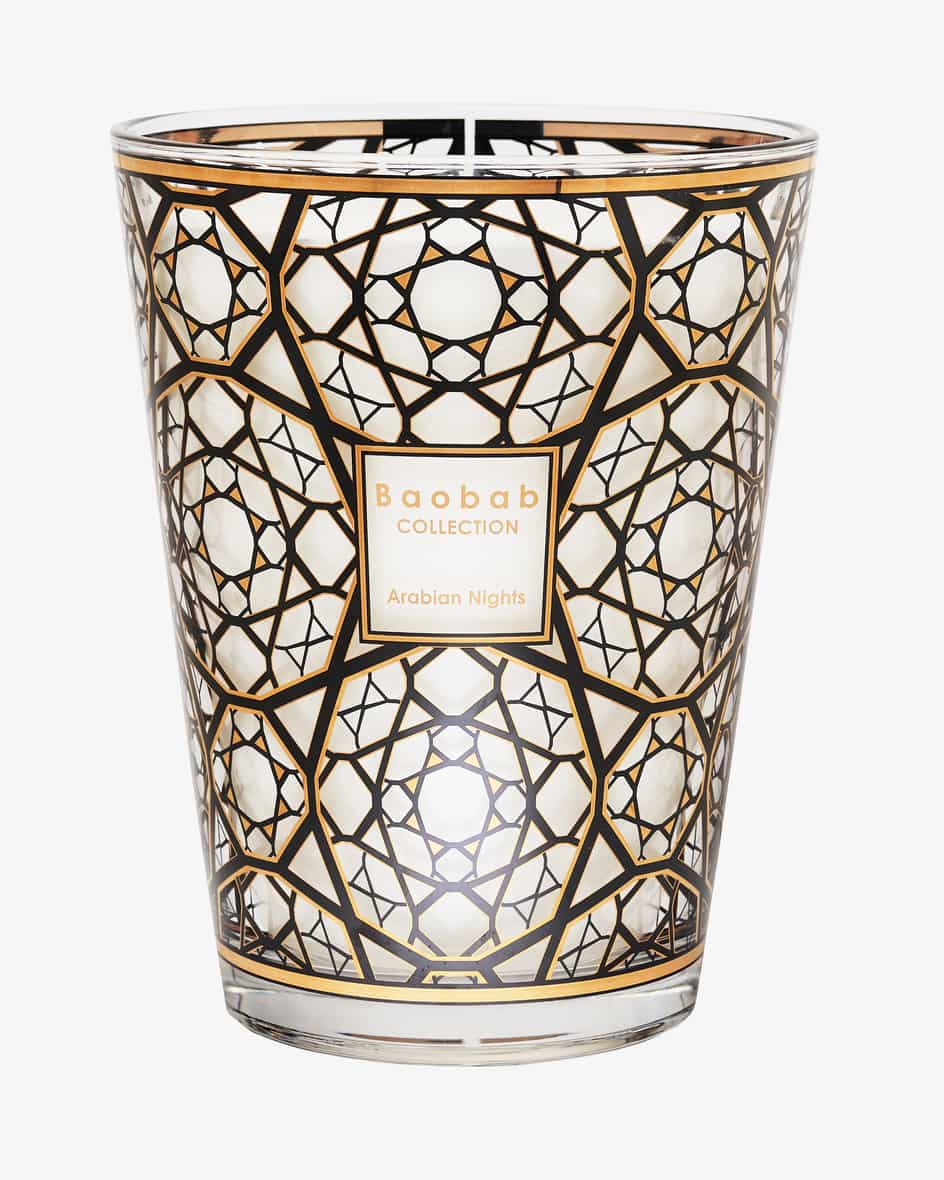 Arabian Nights Kerze von Baobab. Diese Kerze besticht mit ihrem wunderbaren Duftvon Oud
