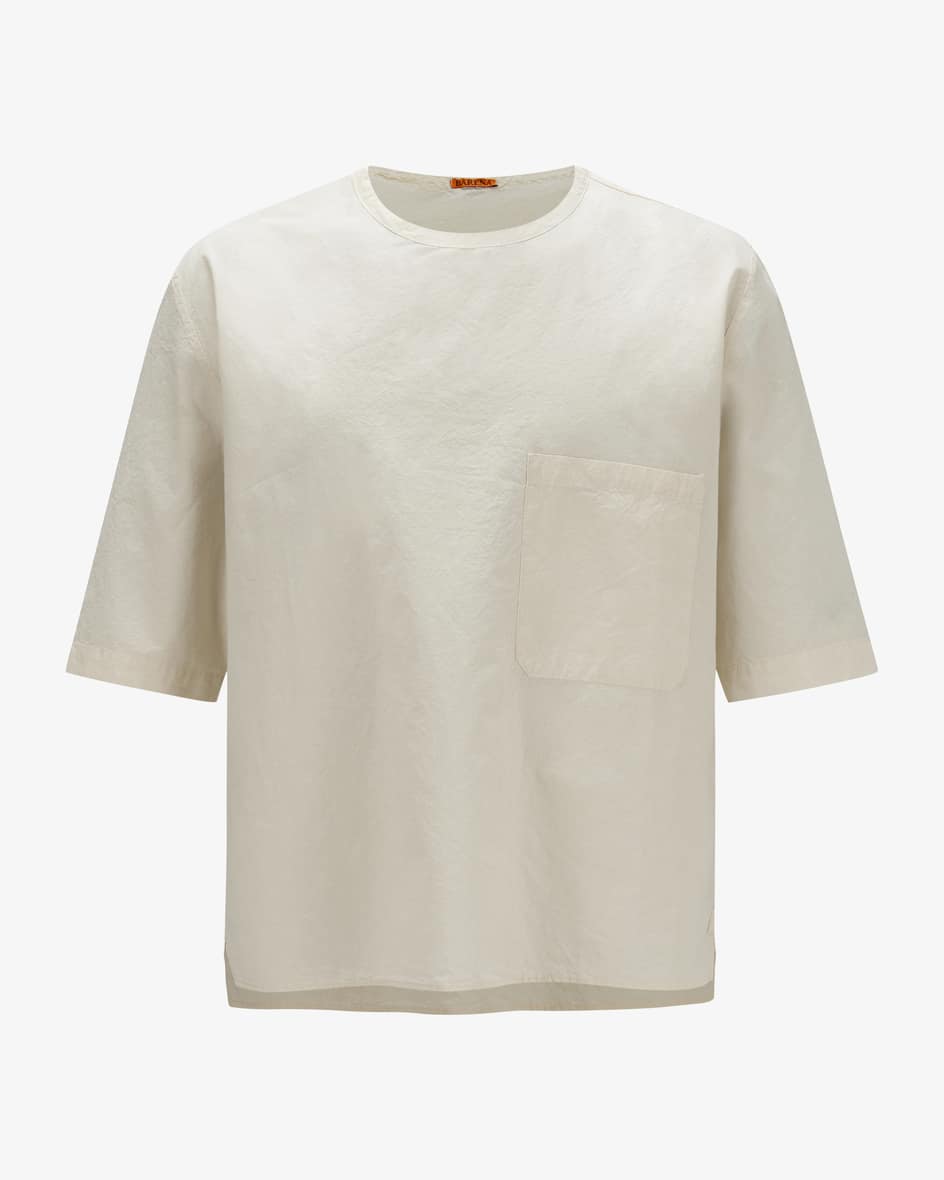T-Shirt für Herren von Barena in Creme. Mit diesem Modell hat das Label einenmodischen Favoriten aus besonders leichter Baumwolle geschaffen. Moderne.... Mehr Details bei Lodenfrey.com!